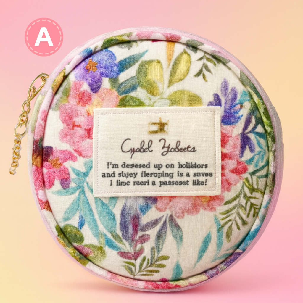 Cyalel Yahata 花語飾品收納圓包