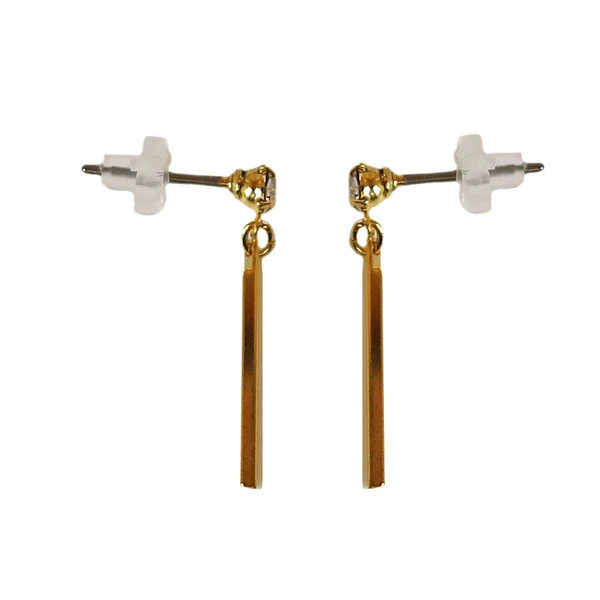 ✨線影微光・日系方棒耳環