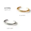 日本製-極簡開口戒指｜嚴選無鎳親膚材質-K18鍍金質感日常配飾