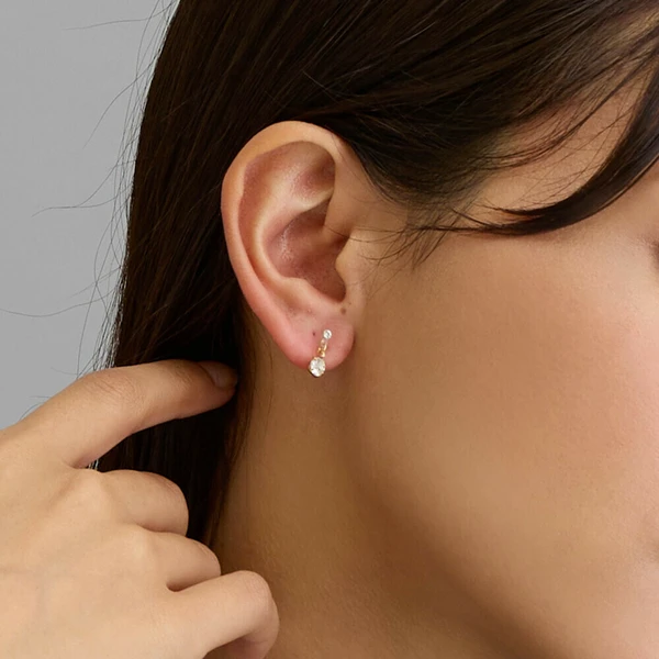 ✨光影之石・夾式耳環