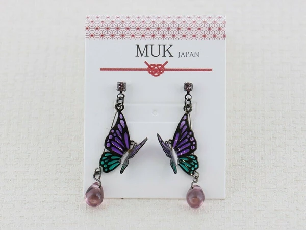 🦋蝶舞光影｜日本製夢幻耳環
