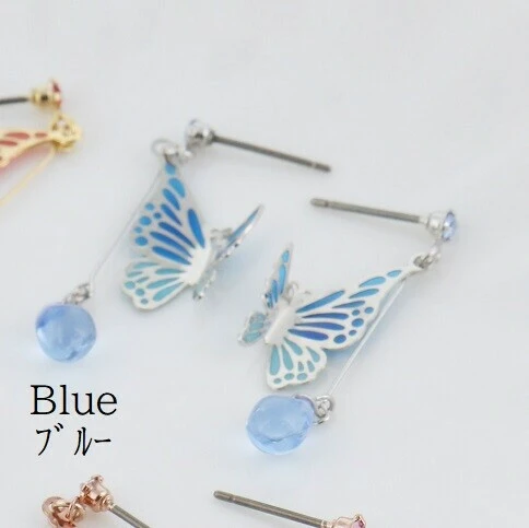 🦋蝶舞光影｜日本製夢幻耳環