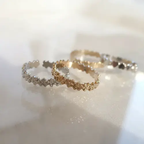 💍光影刻痕｜K18鍍金防過敏戒指