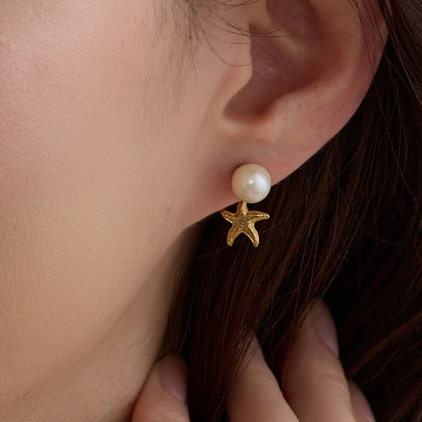 🌺海風花語・珍珠主題耳環系列