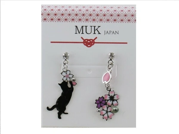 2.5 🐾春櫻追影・貓與花耳環