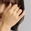 光影刻痕・日本製兩用開口戒指/耳骨環