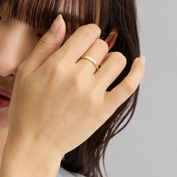 2.7 💍光影刻痕|K18鍍金防過敏戒指