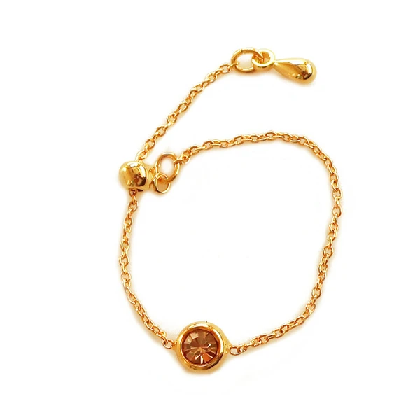 💎星點流光｜極簡療癒寶石戒鍊