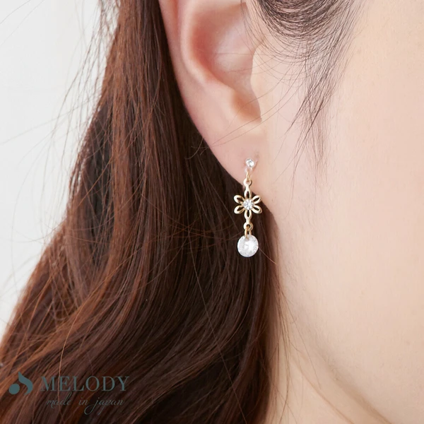 3.3 🌼花語閃耀|日本製無耳洞耳環