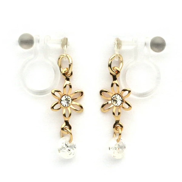 3.9 🌼花語閃耀|日本製無耳洞耳環