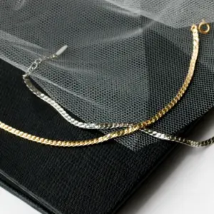 微光之線・日本製手鍊素鍊-無鎳飾品