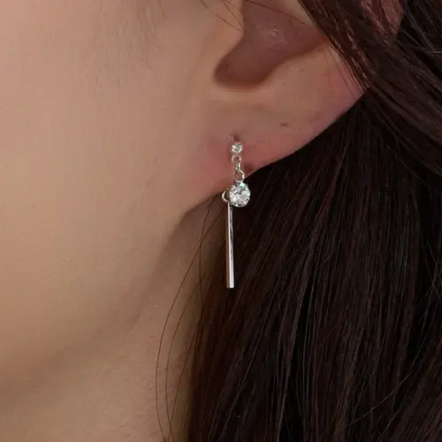 🌟耳畔流光｜K18鍍金樹脂夾式耳飾