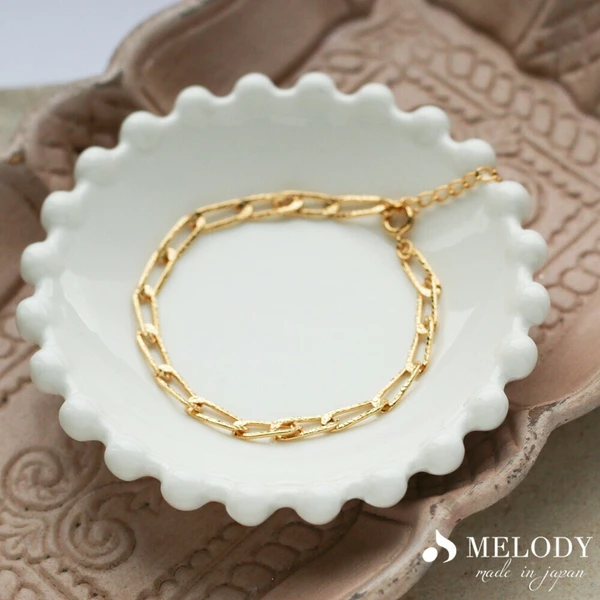 ✨厚金光環｜K18鍍金手鍊