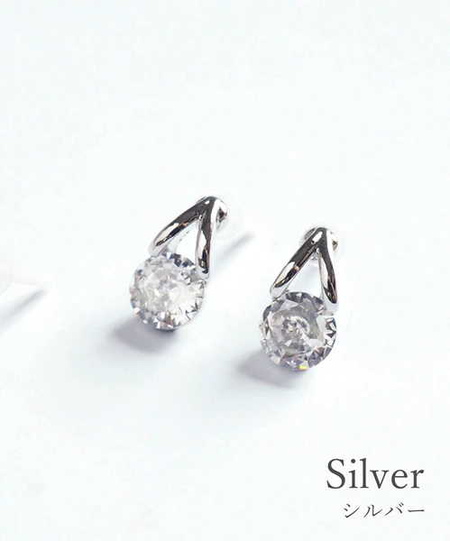 ✨金緻葉影・玻璃耳釘