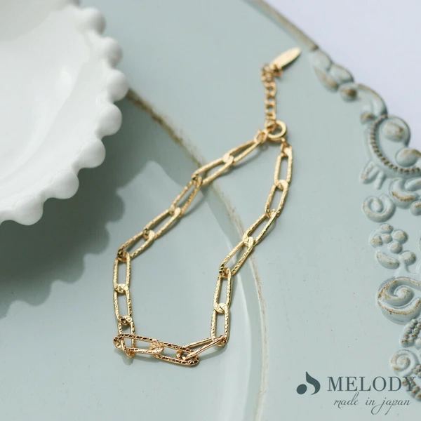 ✨厚金光環｜K18鍍金手鍊