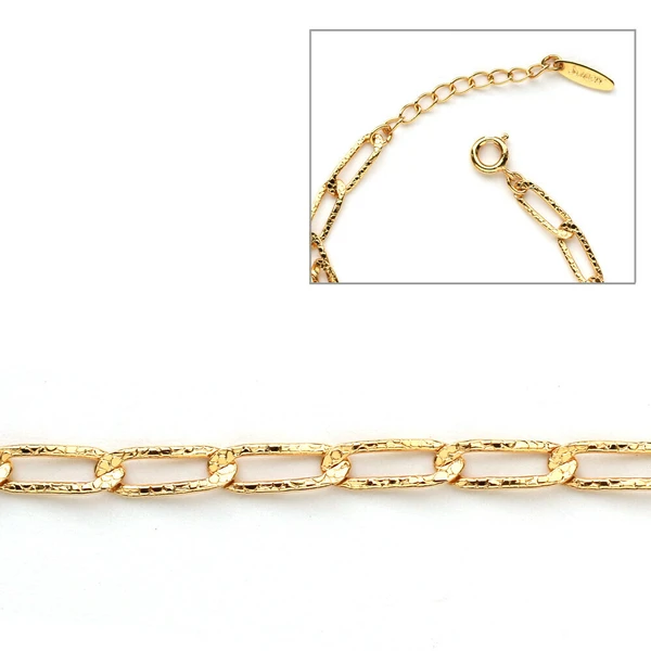 ✨厚金光環｜K18鍍金手鍊