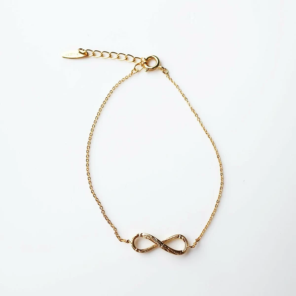 ♾️永恆連結｜K18鍍金極簡手鍊