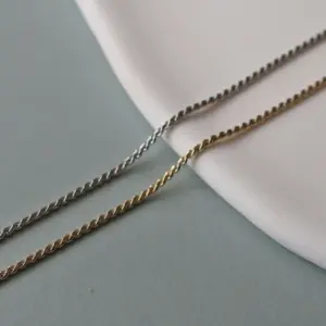 極簡光影・日本製K18鍍金鎖骨鍊｜經典鍊/圓珠球鍊