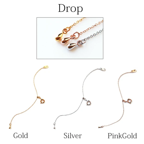 加長鏈1-2 💫晶耀調節|水鑽/水滴造型延長鏈飾件