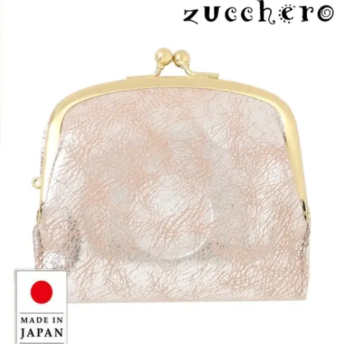 櫻霧微光・日系羊皮迷你夾