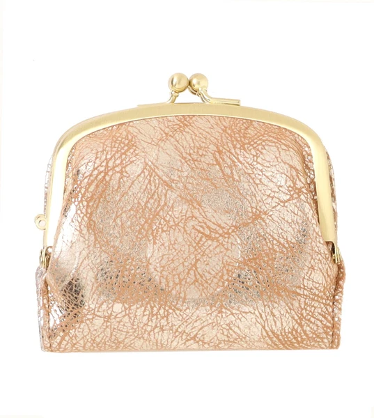 原點復古零錢包2 櫻霧微光・日系羊皮迷你夾