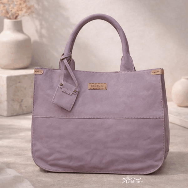 145 日牌toleur日系簡約真皮托特包|純牛皮輕量大容量通勤手提包