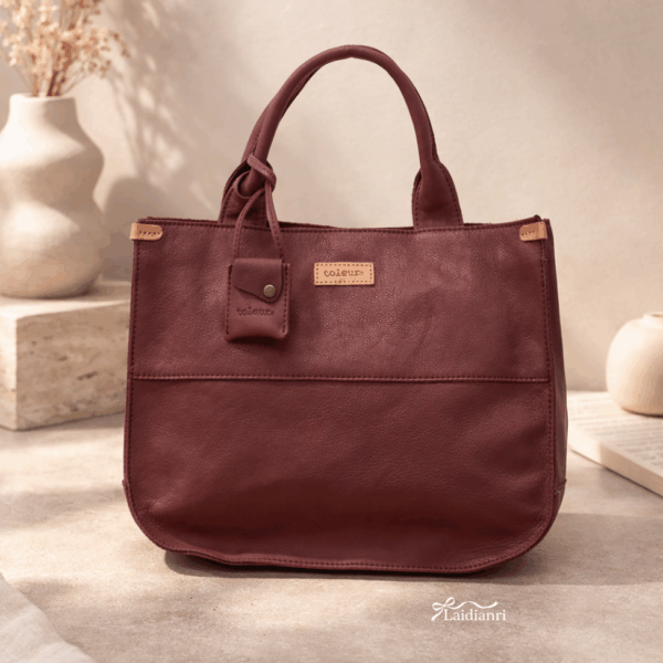 148 日牌toleur日系簡約真皮托特包|純牛皮輕量大容量通勤手提包