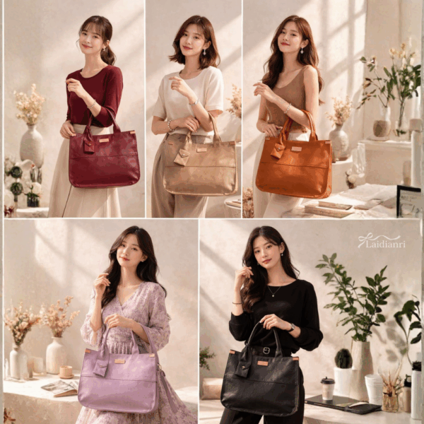 150 日牌toleur日系簡約真皮托特包|純牛皮輕量大容量通勤手提包