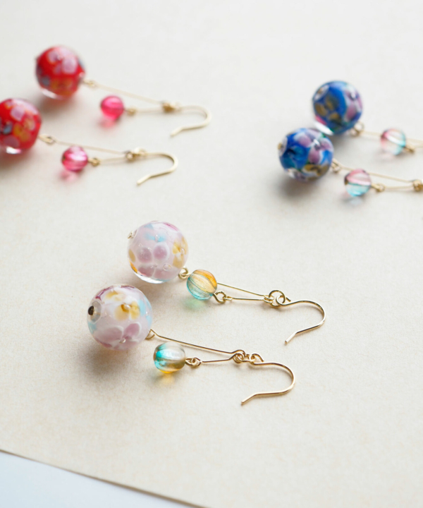 日本製-日系蜻蜓玉耳環