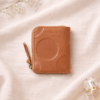 日牌toleur牛皮短夾 真皮零錢包