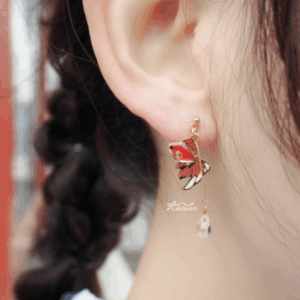 【日本製】日系夏日祭典金魚耳環